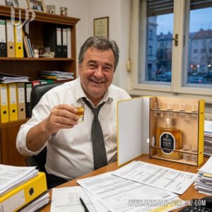 Personalizirani uredski poklon - Pijani registrator 17 Što pokloniti kolegi