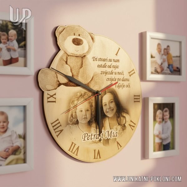 dječji sat sa slikom