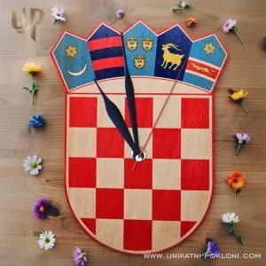 Hrvatski grb – sat