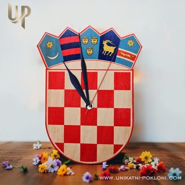 Hrvatski grb – sat
