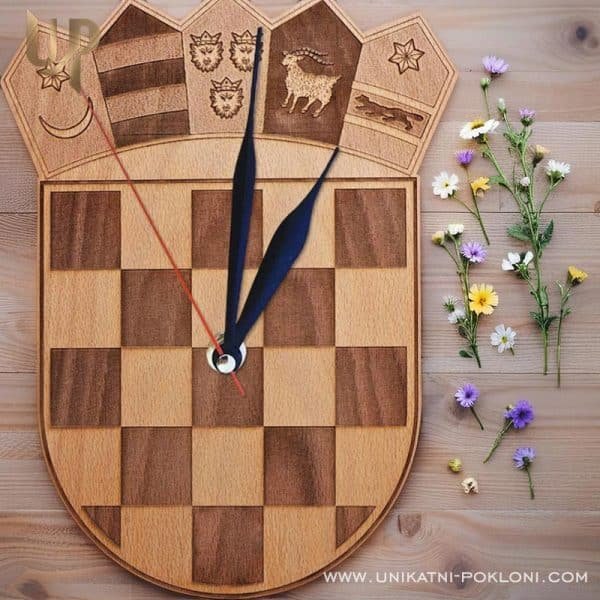 Hrvatski grb – sat