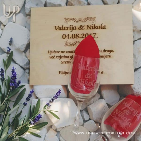 Set Gjozefina 4 Pokloni za mladence na vjenčanju