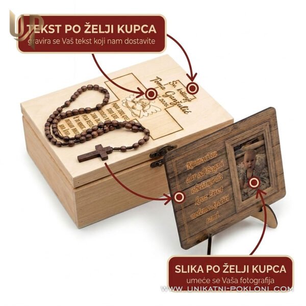 Poklon za krsne kumove - Originalni i unikatni poklon za krštenje - Unikatni pokloni Pokloni za krsne kumove - personalizirani pokloni za krštenje