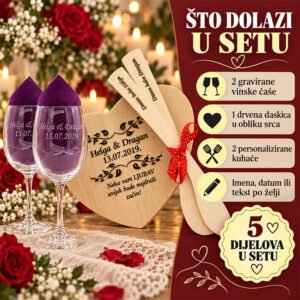 Unikatni pokloni za mladence - personalizirani pokloni za svadbe
