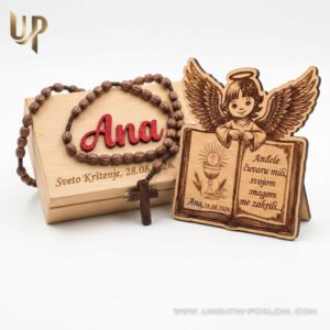 Set Alessia - personalizirani pokloni za krštenje ili prvu pričest