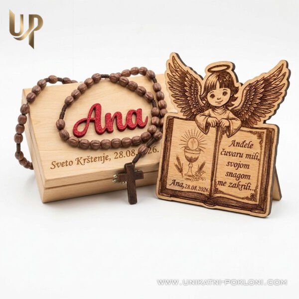 Set Alessia - personalizirani pokloni za krštenje ili prvu pričest