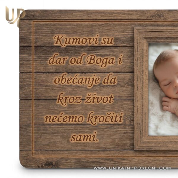 Poklon za krsne kumove - Originalni i unikatni poklon za krštenje - Unikatni pokloni Što kupiti krsnim kumovima
