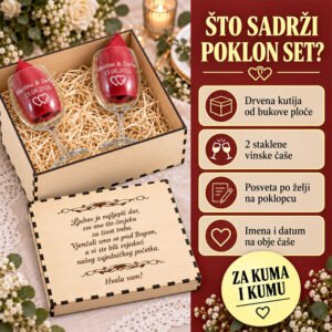 Što pokloniti kumovima - personalizirani pokloni za vjenčanje