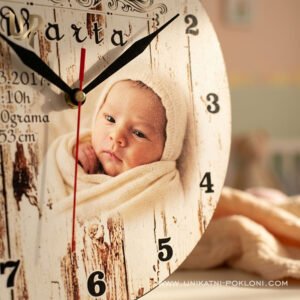 Personalizirani pokloni za bebe - Sat Vintage - Unikatni pokloni Što pokloniti maloj bebi