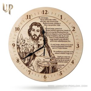 Sveti Josip - Personalizirani drveni sat