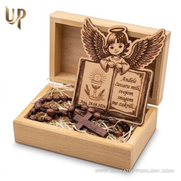 Set Alessia - personalizirani pokloni za krštenje ili prvu pričest