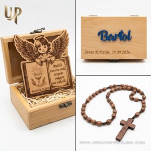 Set Alessia - personalizirani pokloni za krštenje ili prvu pričest