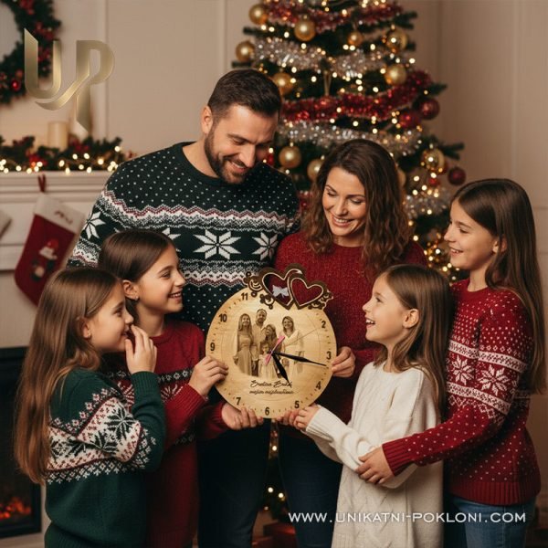 božićni sat za obitelj