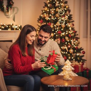 kuglica za bor sa imenom