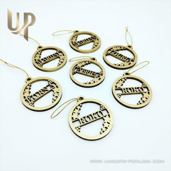 kuglice za bor s imenima