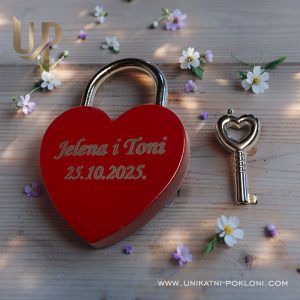 LOKOT zaljubljenih 9 ljubavni lokot