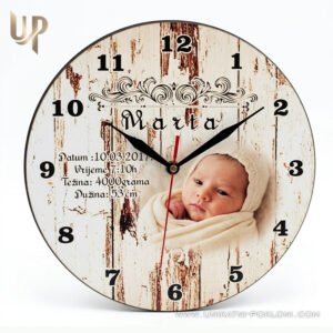 Personalizirani pokloni za bebe - Sat Vintage