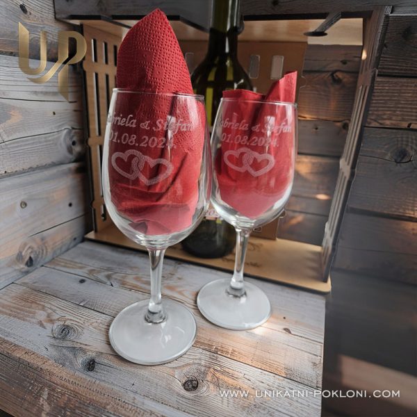 Set za vino + 2 čaše 1 poklon set za vino
