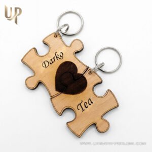 Privjesci puzzle sa srcem na spoju