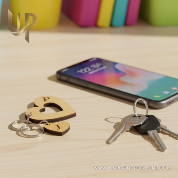 privjesci sa inicijalima