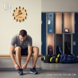 Personalizirani drveni sat "Keep calm i trči dalje" 17 sat-keep-calm-i-trči-dalje