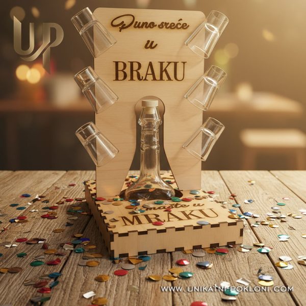 Personalizirani drveni set - "Mr. M.Organ" poklon za djevojačku! 1 poklon za djevojacku 2