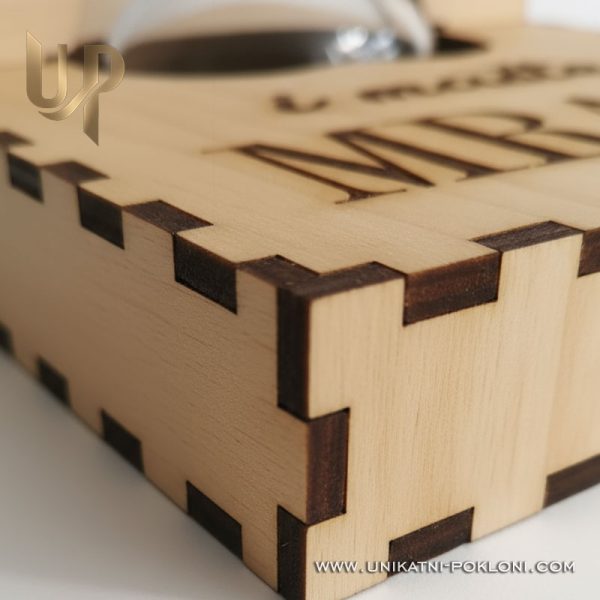 Personalizirani drveni set - "Mr. M.Organ" poklon za djevojačku! 4 poklon za djevojacku 5