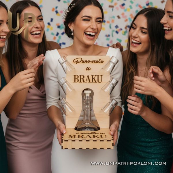 Personalizirani drveni set - "Mr. M.Organ" poklon za djevojačku! 7 poklon za djevojacku 7