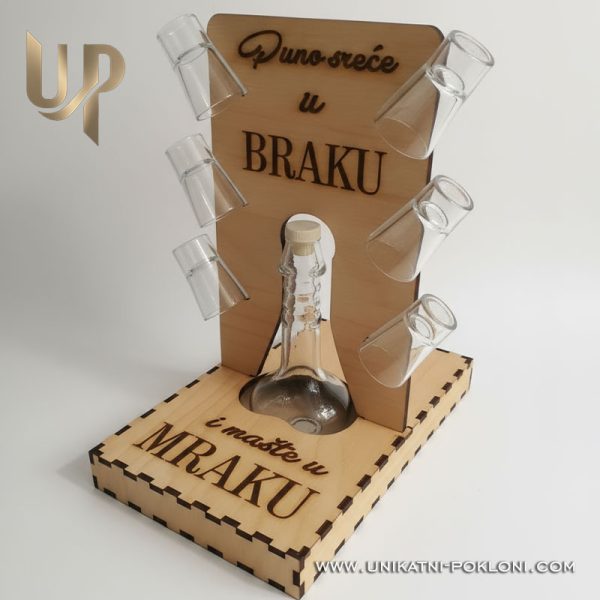 Personalizirani drveni set - "Mr. M.Organ" poklon za djevojačku! 8 poklon za djevojacku vecer