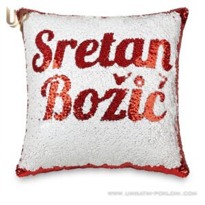 Sirena jastuk Volim te!