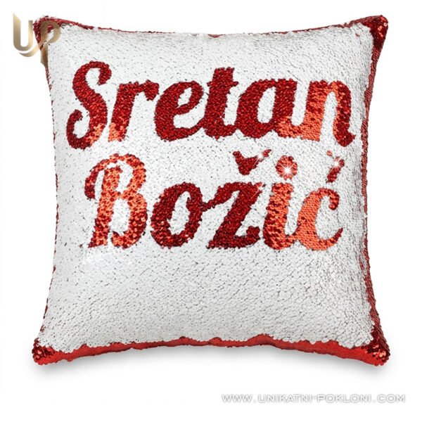 Sirena jastuk Volim te! - personalizirani poklon