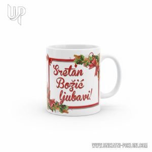 Pokloni za Božić šalica