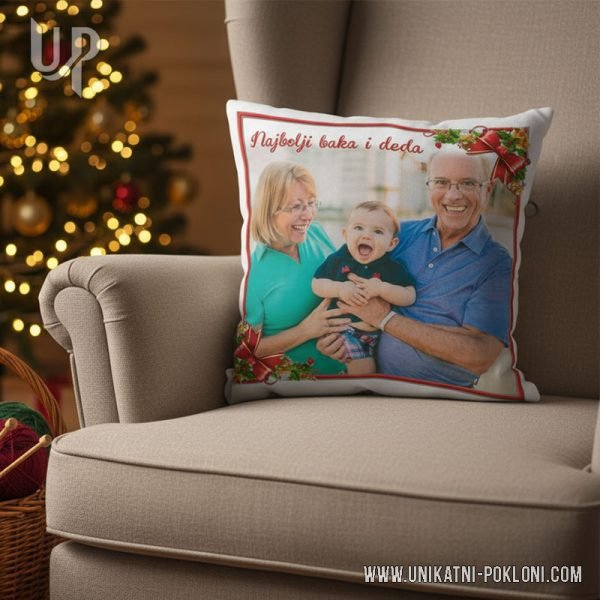 poklon za božić jastuk