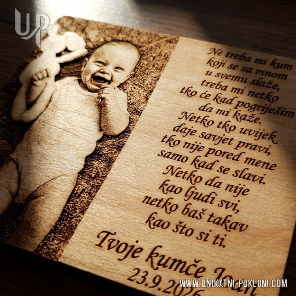 Poklon za kumove na krštenju