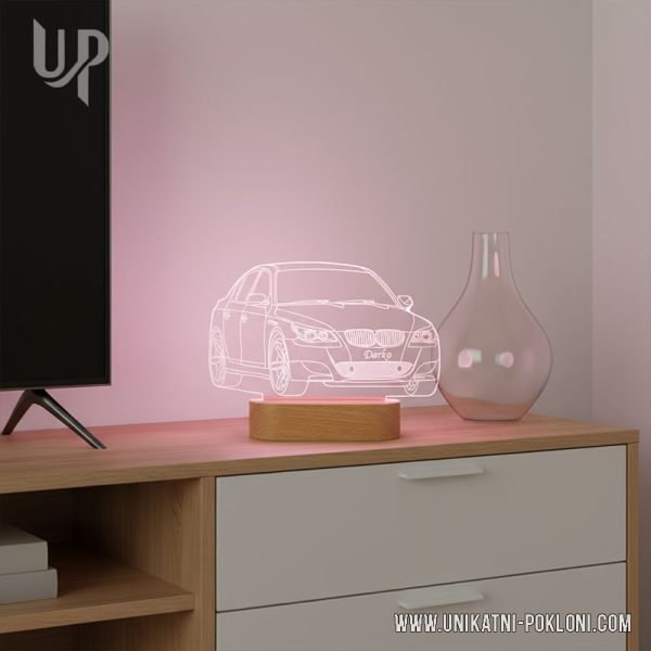 Personalizirana LED lampa - USB NOĆNE LAMPE 8 dar za vozače