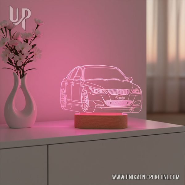 Personalizirana LED lampa - USB NOĆNE LAMPE 9 pokloni za vozača