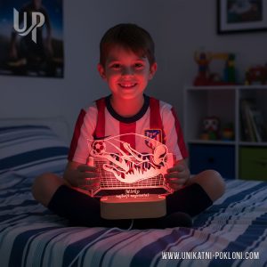 Personalizirana LED lampa - Nogomet - Pokloni za Nogometaše 17 Poklon za nogometaše