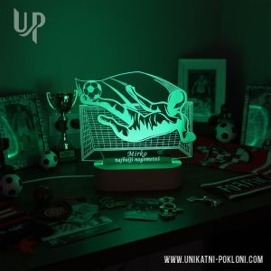 Personalizirana LED lampa - Nogomet - Pokloni za Nogometaše 14 Poklon za nogometnog golmana