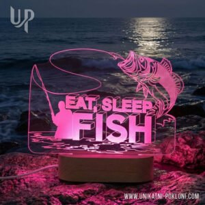 ribič poklon - eat sleep fish