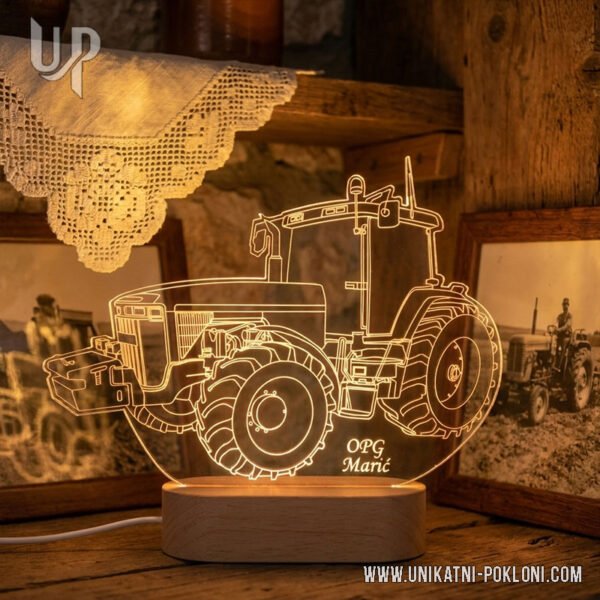 traktor lampa