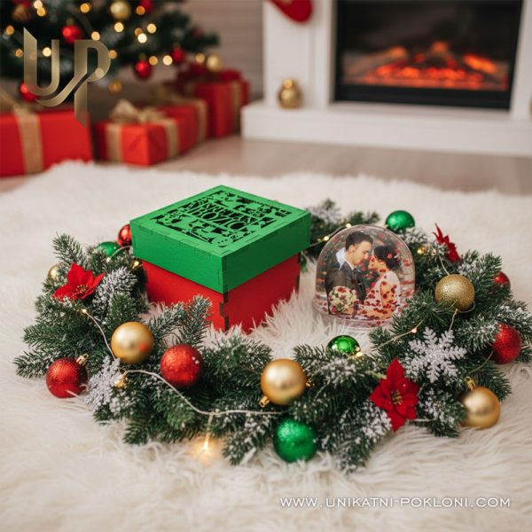 Personalizirana snježna kugla