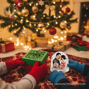 Snježna kugla s fotografijom