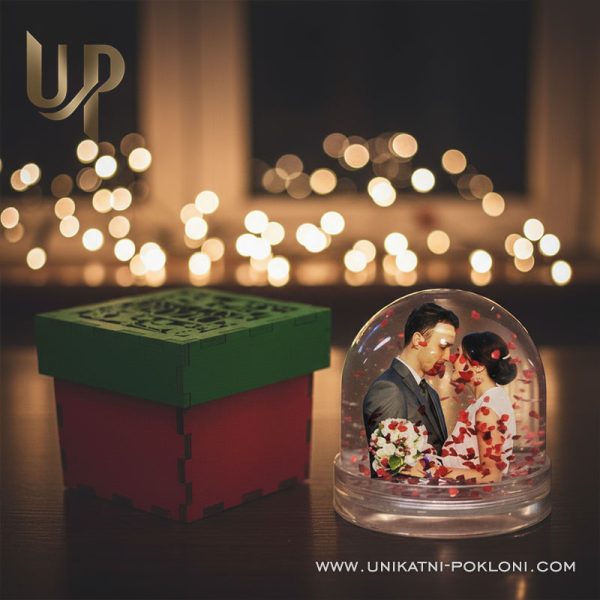 Snježna kugla sa slikom