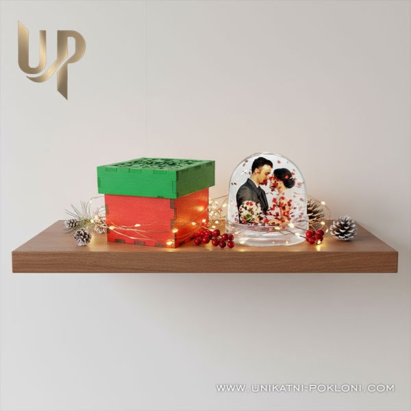 Snježna kugla sa vašom slikom