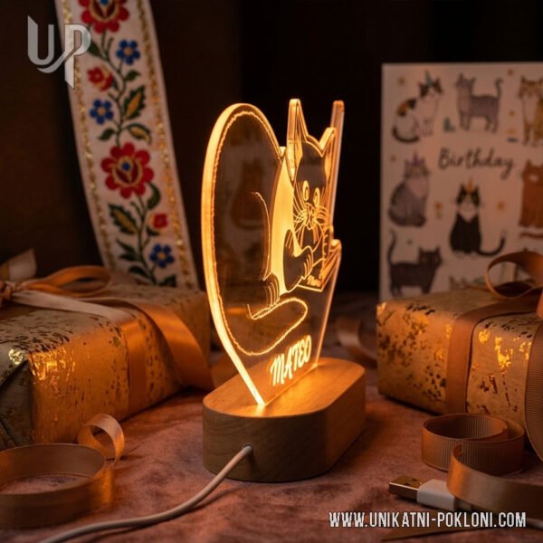 lampa mačka