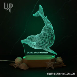 Lampa Delfin - Ambijentalna LED lampa 26 pokloni za djecu