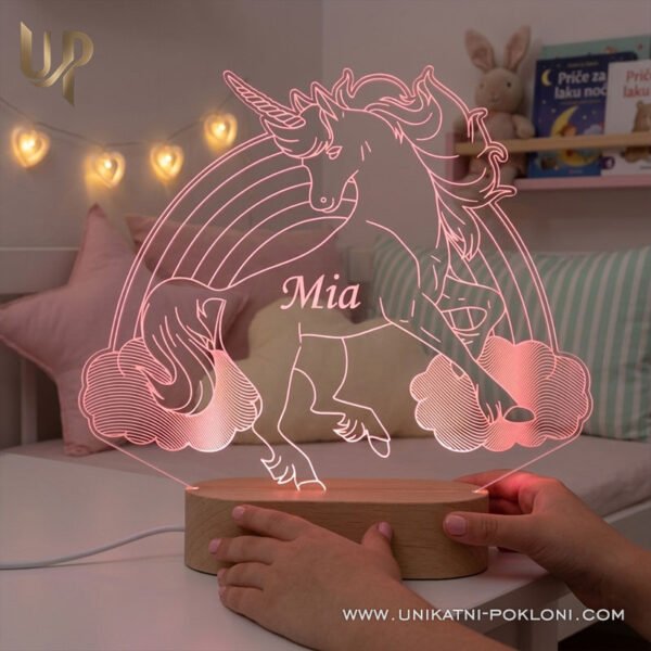 Jednorog ambijentalno svijetlo Unicorn - Unikatni Pokloni što kupiti djevojčici