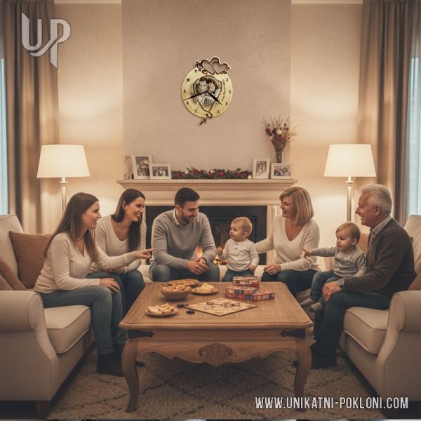 poklon za obitelj sat krunica