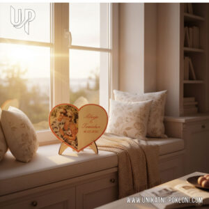 Portret u obliku šarenog srca - Romantični pokloni 15 ljubavni portreti