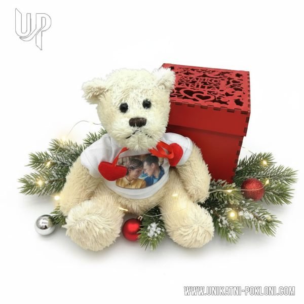 personalizirani medo u kutiji